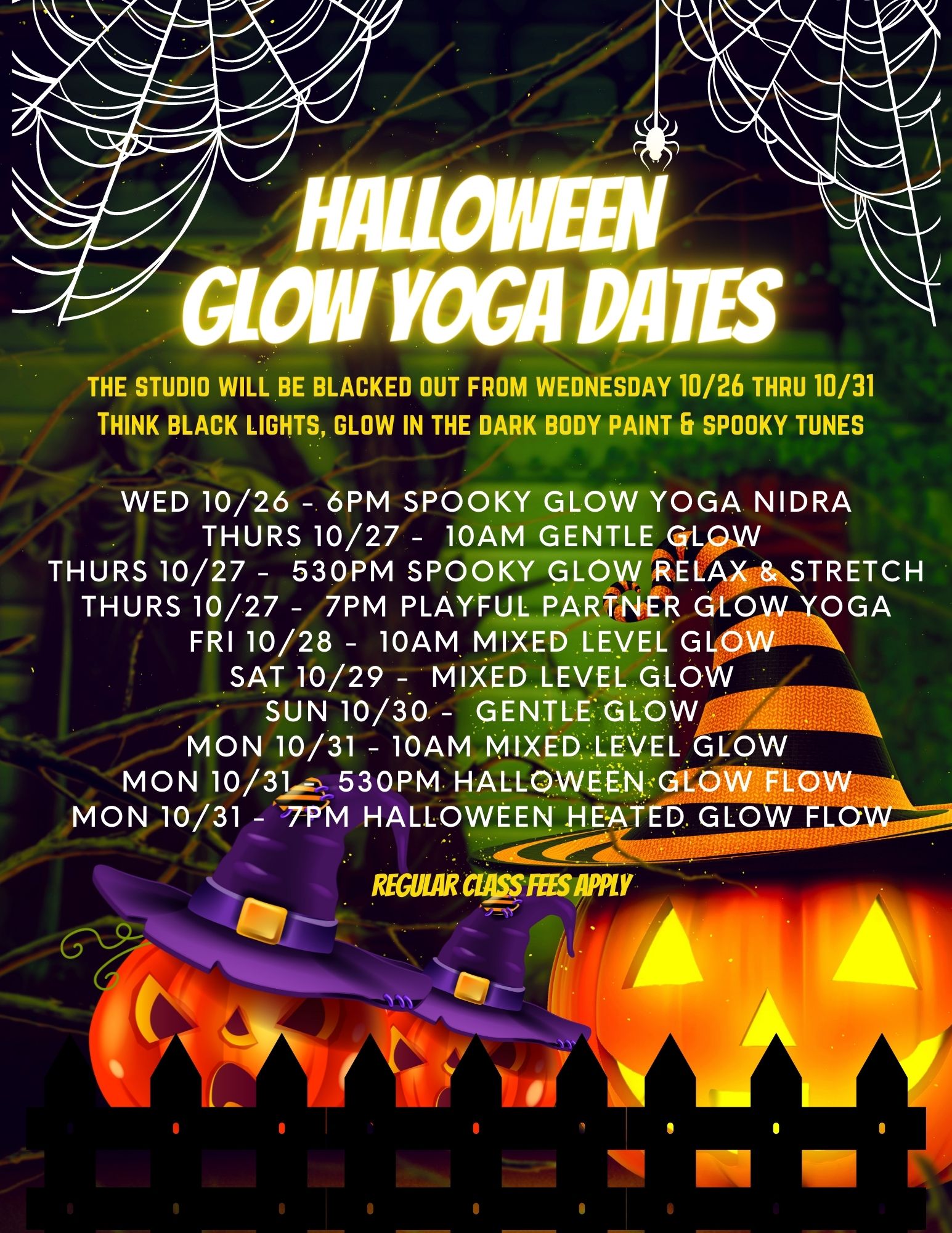 Glow Yoga Dates The Studio